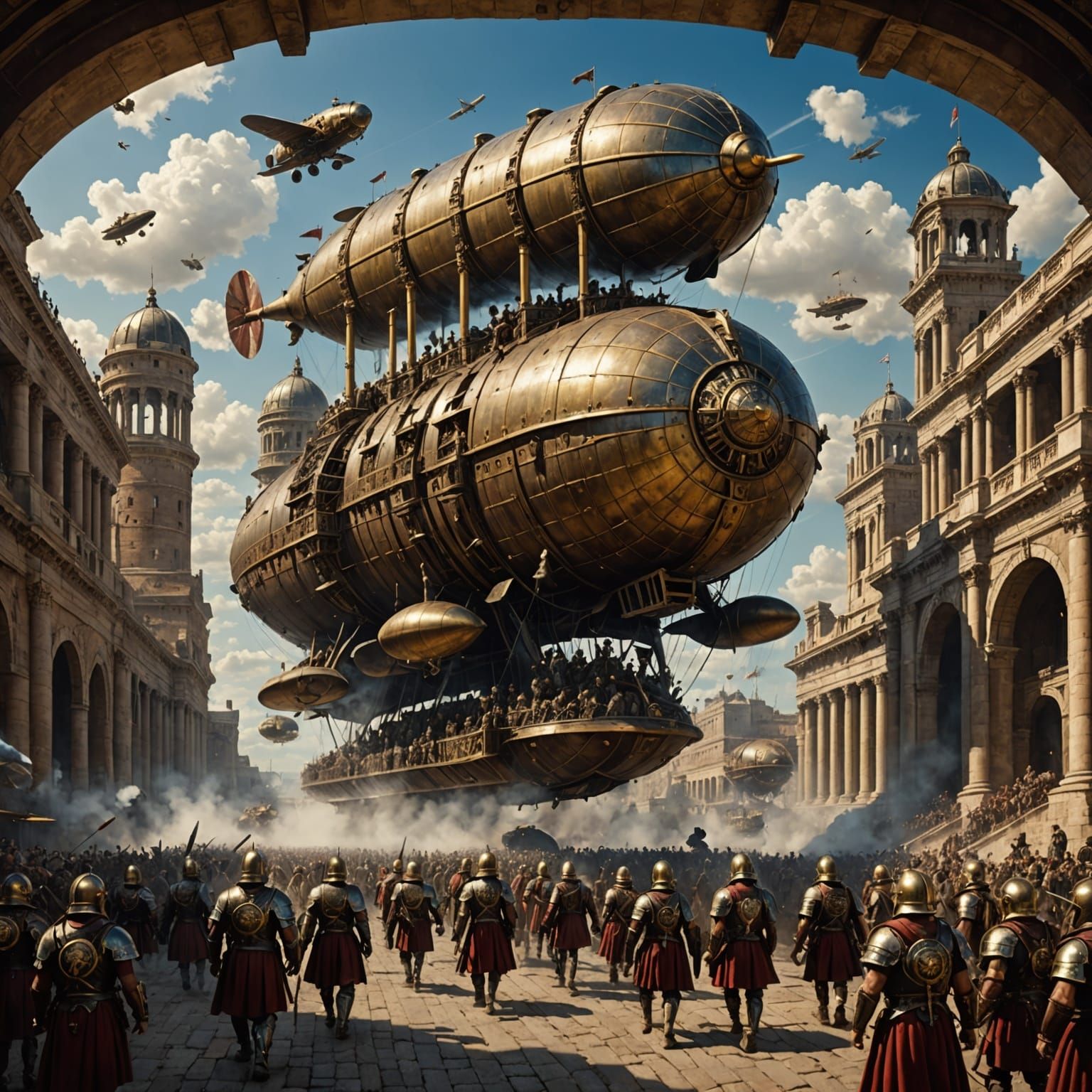 The Roman Empire discovered advanced steam-powered technology  by @Athens