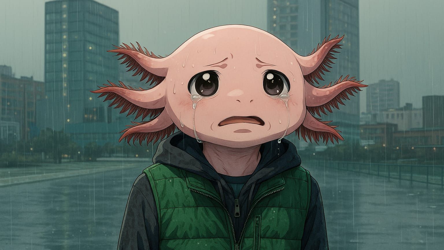 Shame of the axolotl