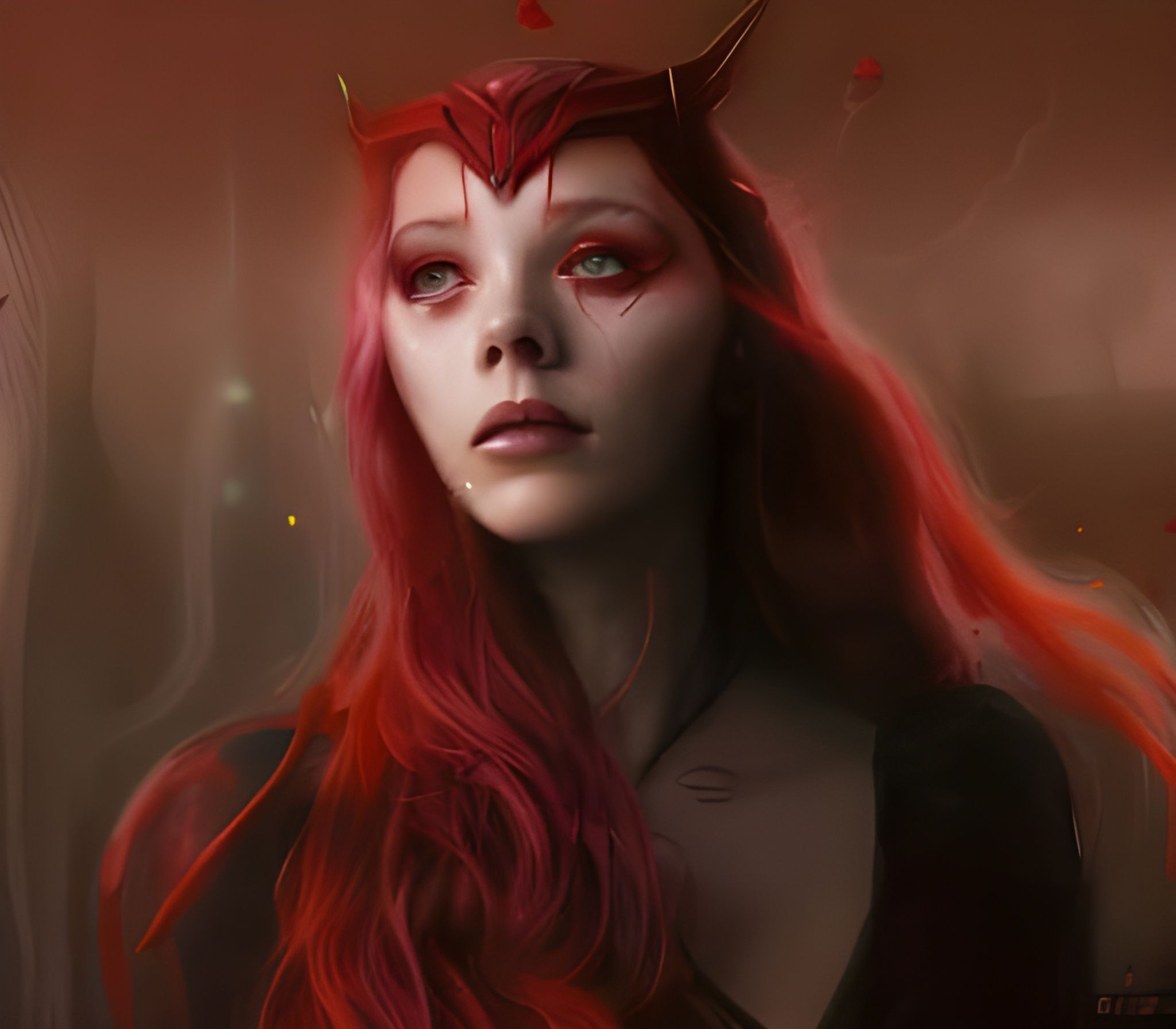 Scarlet Witch by @daydream.ai #scarletwitch #midjourney