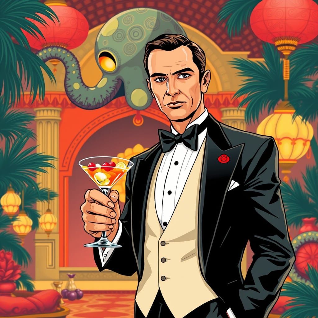 James Bond FilmOctopussy(1983).
FAN ART POSTER