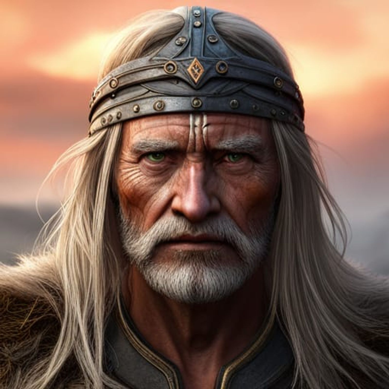 viking warrior face paint