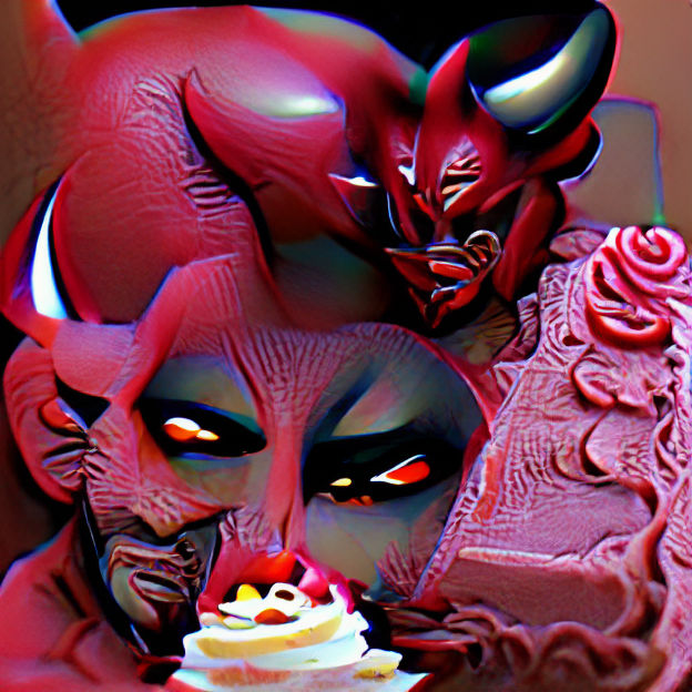 Devil takes the cake