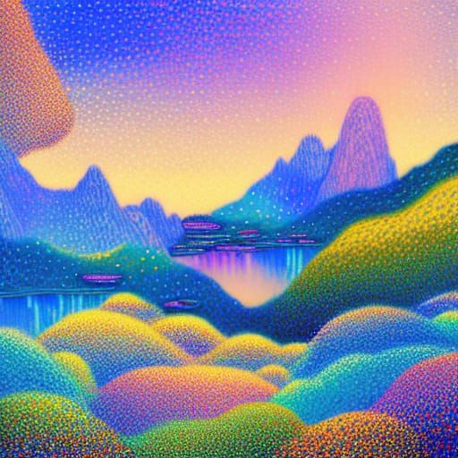 Pointilism  #4