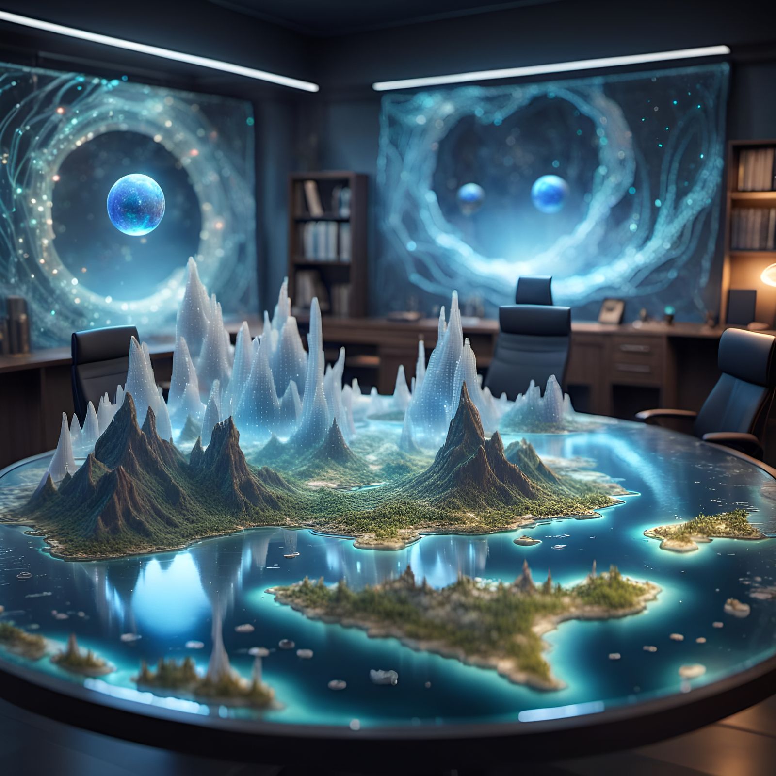 The holographic map 🗺️