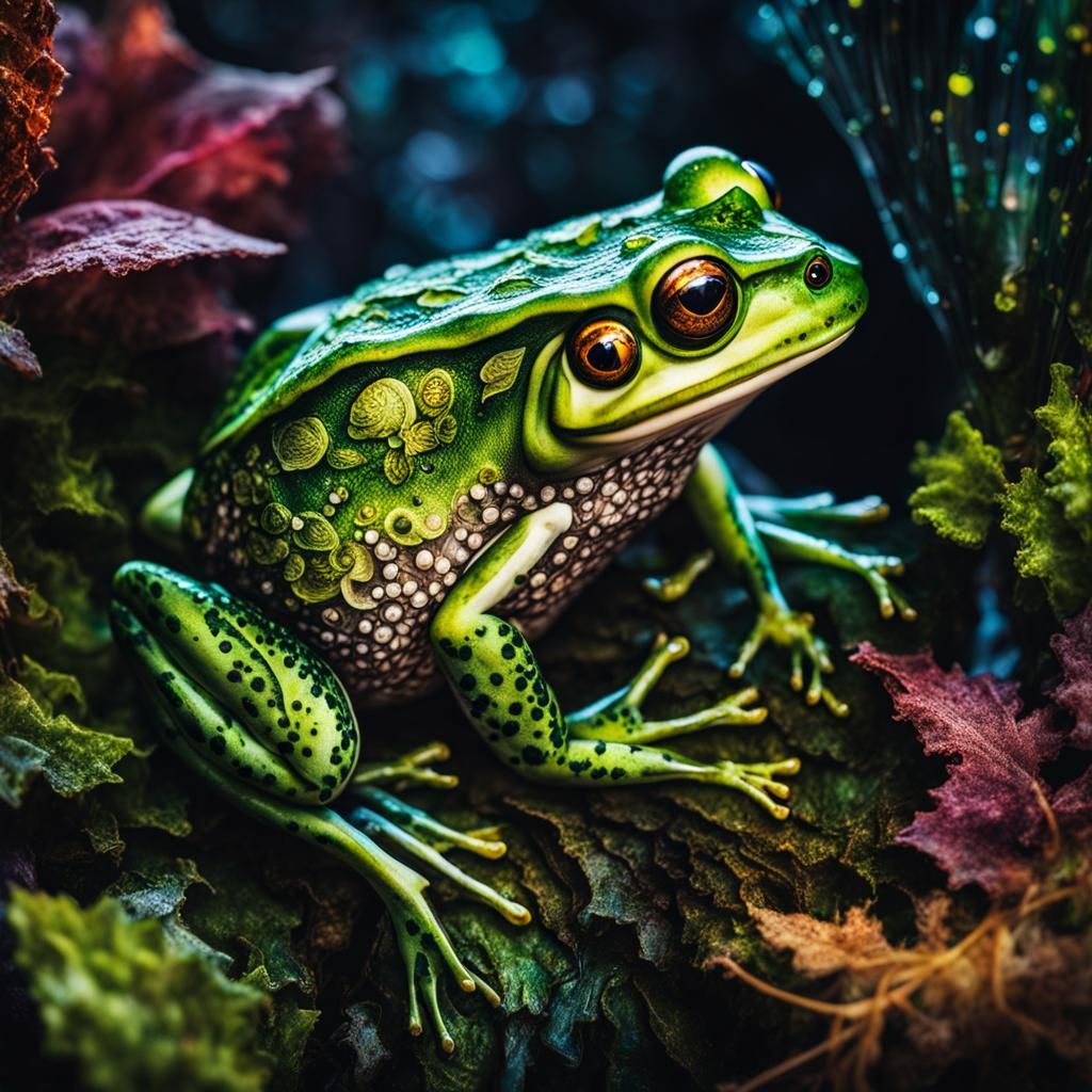 Frog  by @Diane