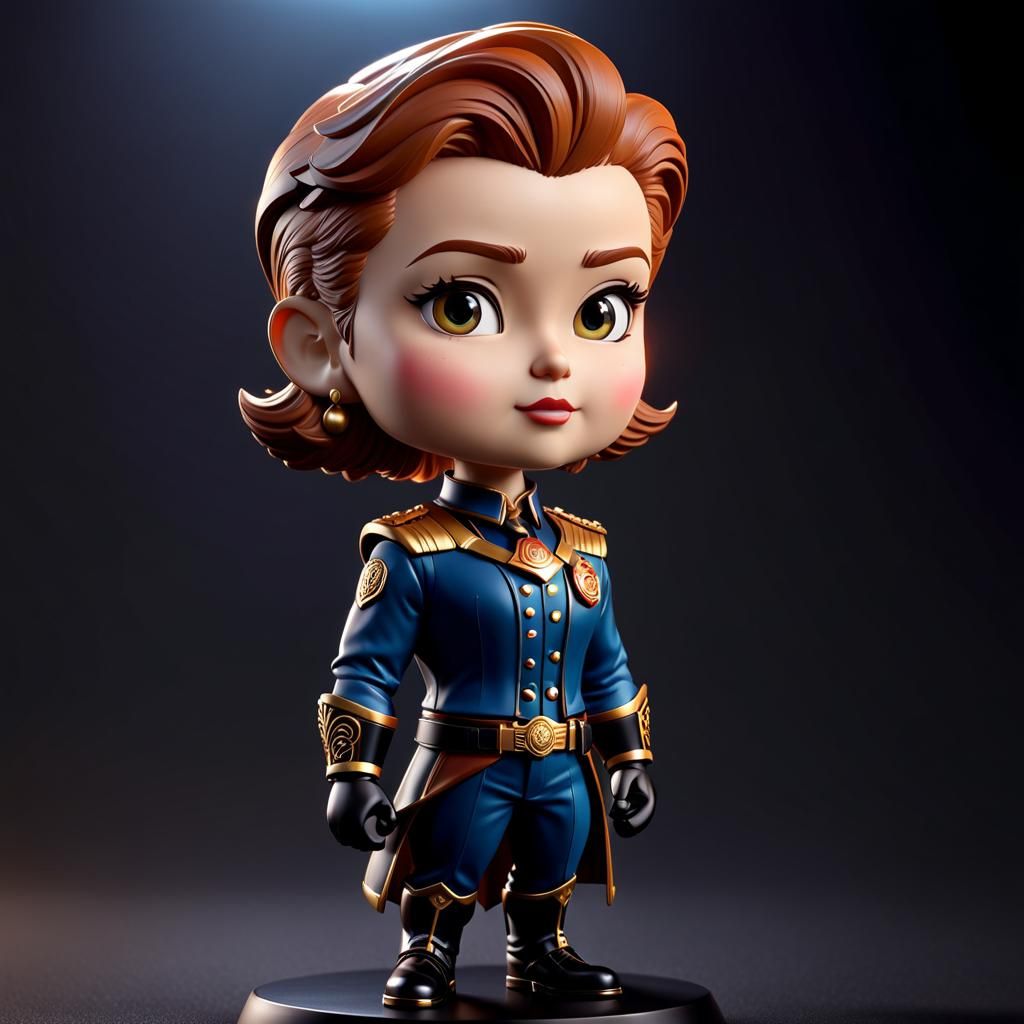 A unique bobblehead design  by @Ramzey