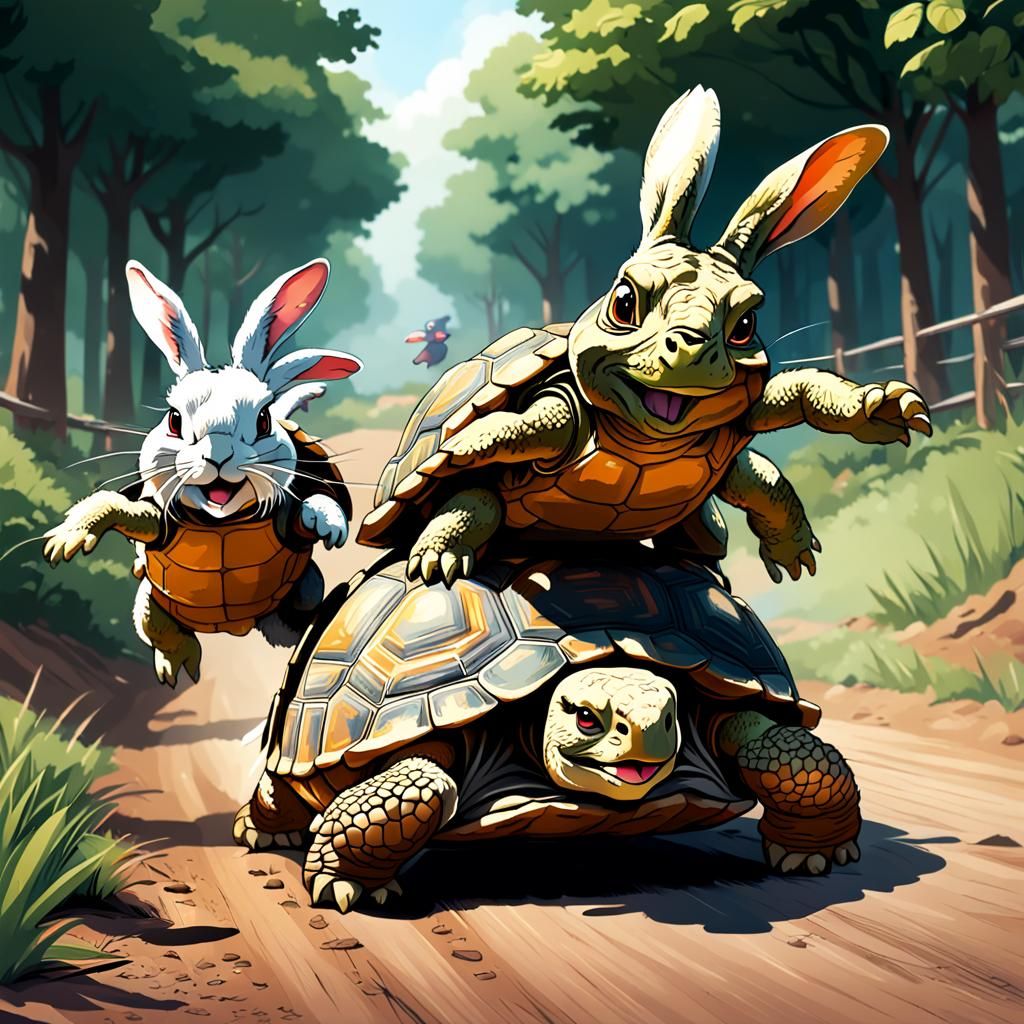 When the Hare is a Tortoise  by @MsJak2u