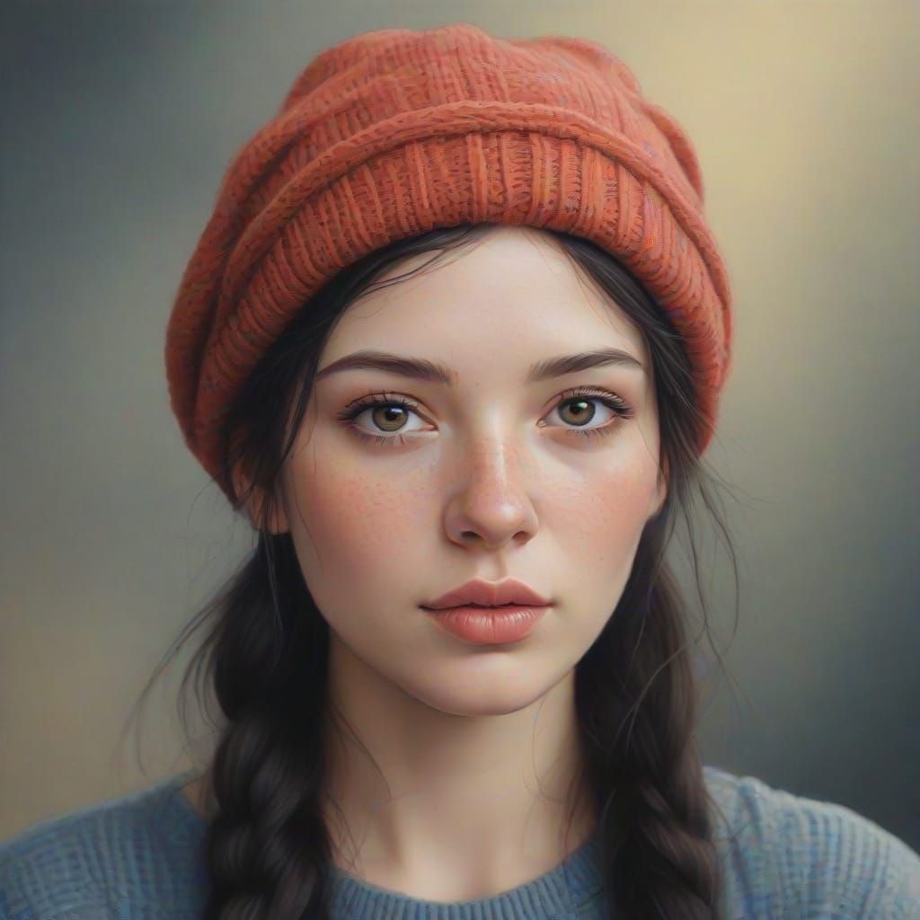 Grunge Goddess in Pastel Hues