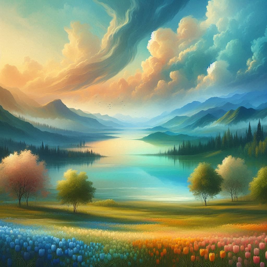 Color Field painting.