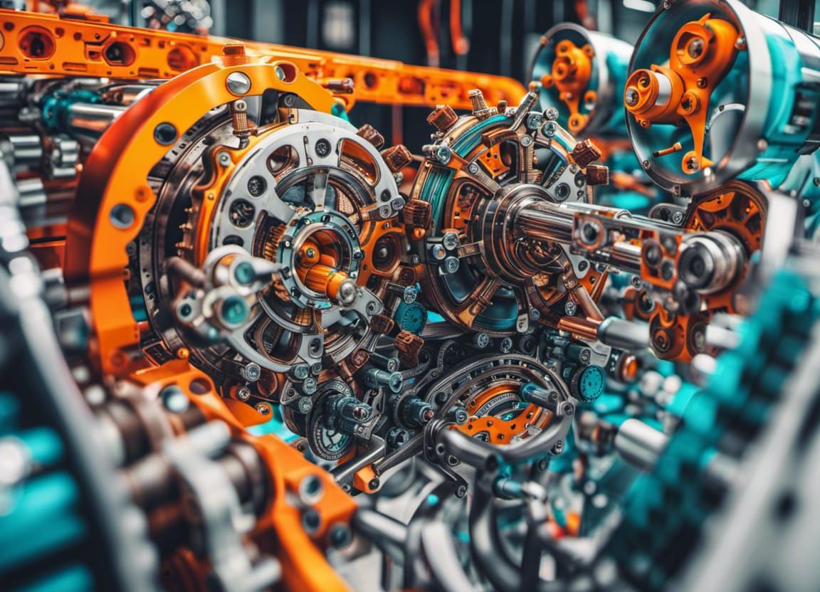 An intricate, complex machine.