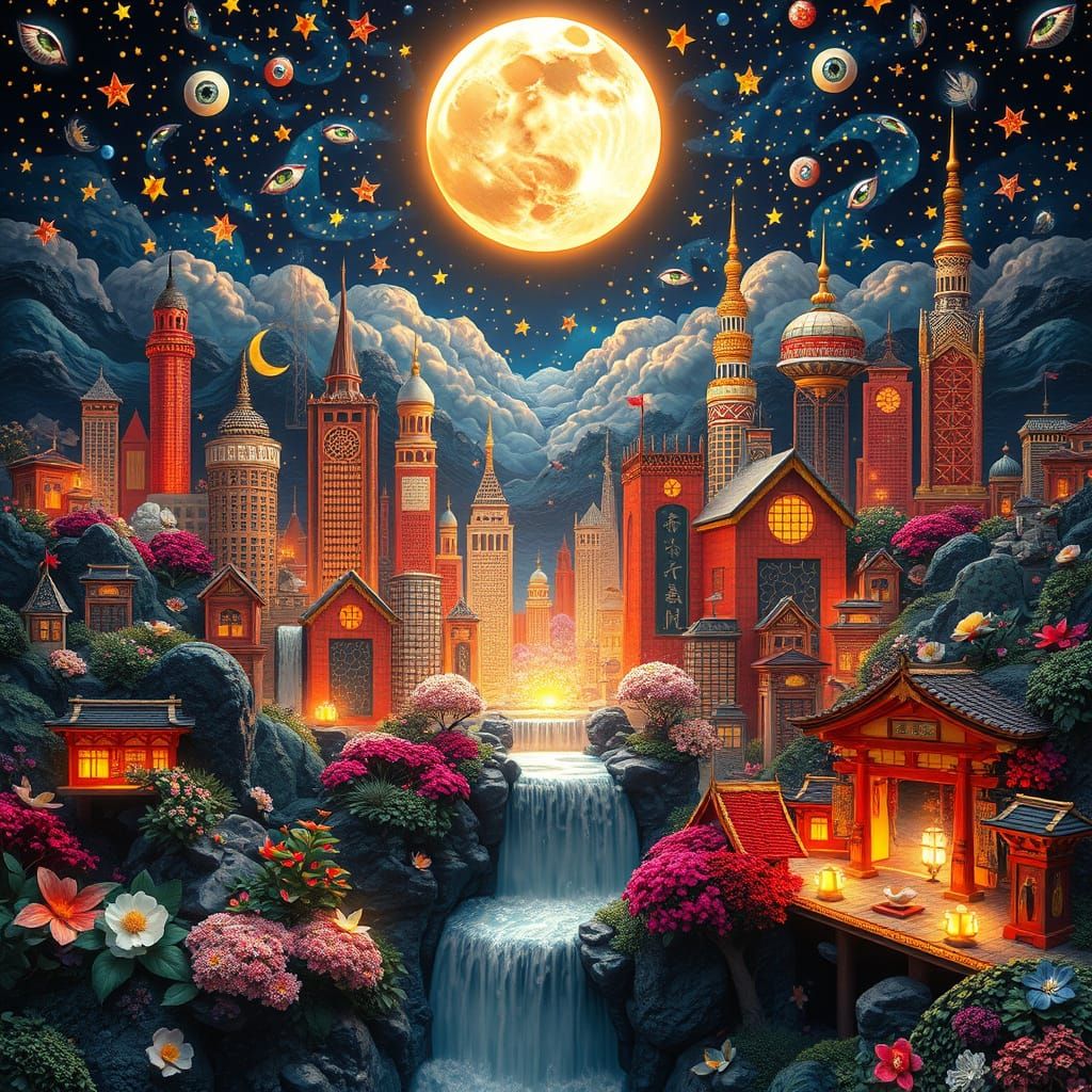 Mystic Moonlight  by @datura_dude