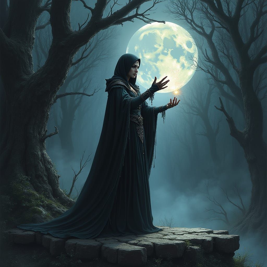 The Moon and the Sorceress