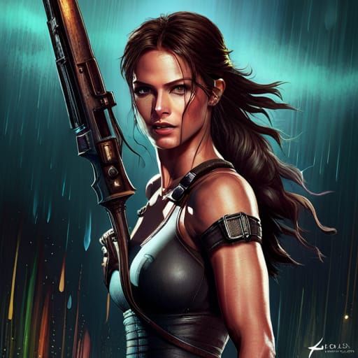 lara croft - AI Generated Artwork - NightCafe Creator