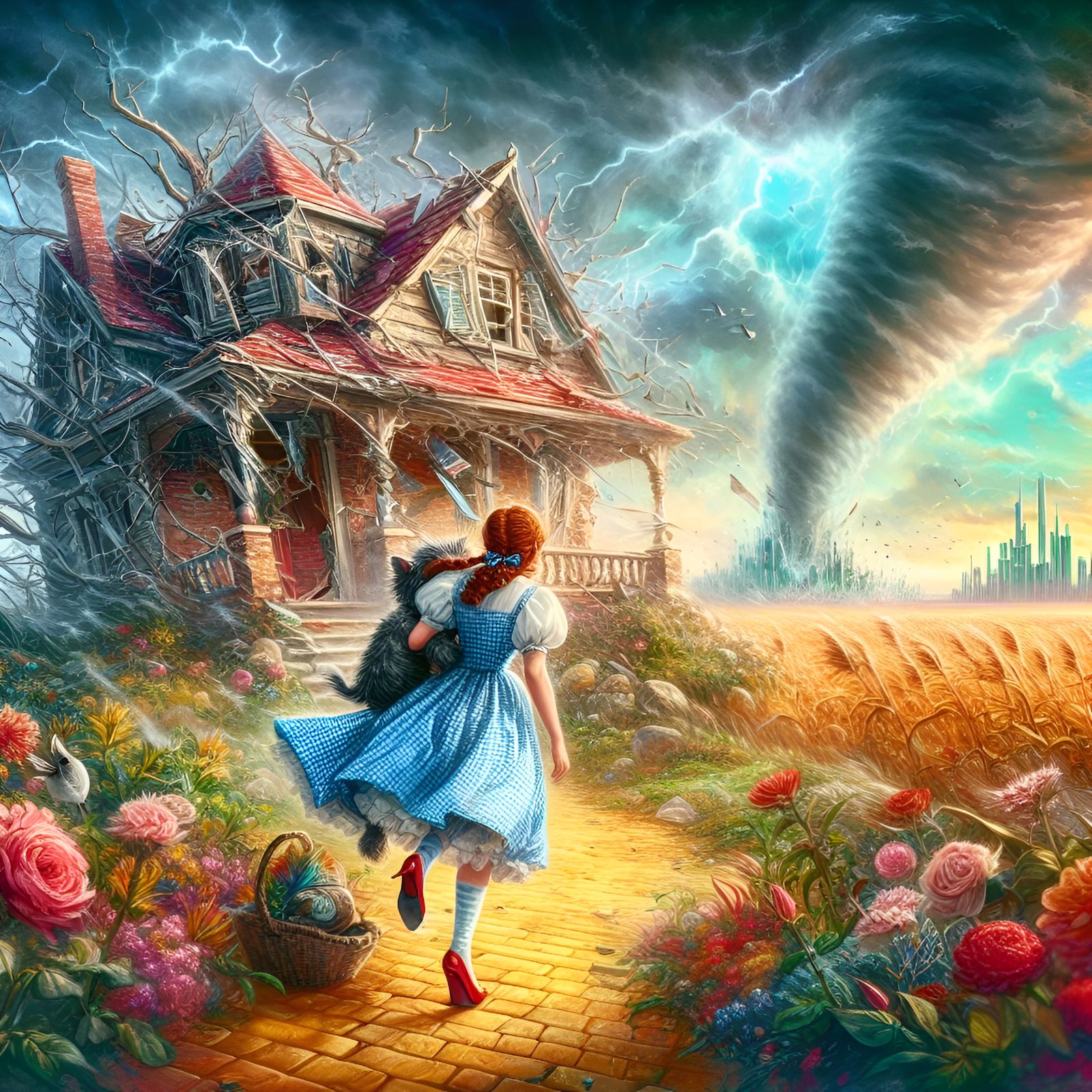 "Toto I don't think we're in Kansas anymore."