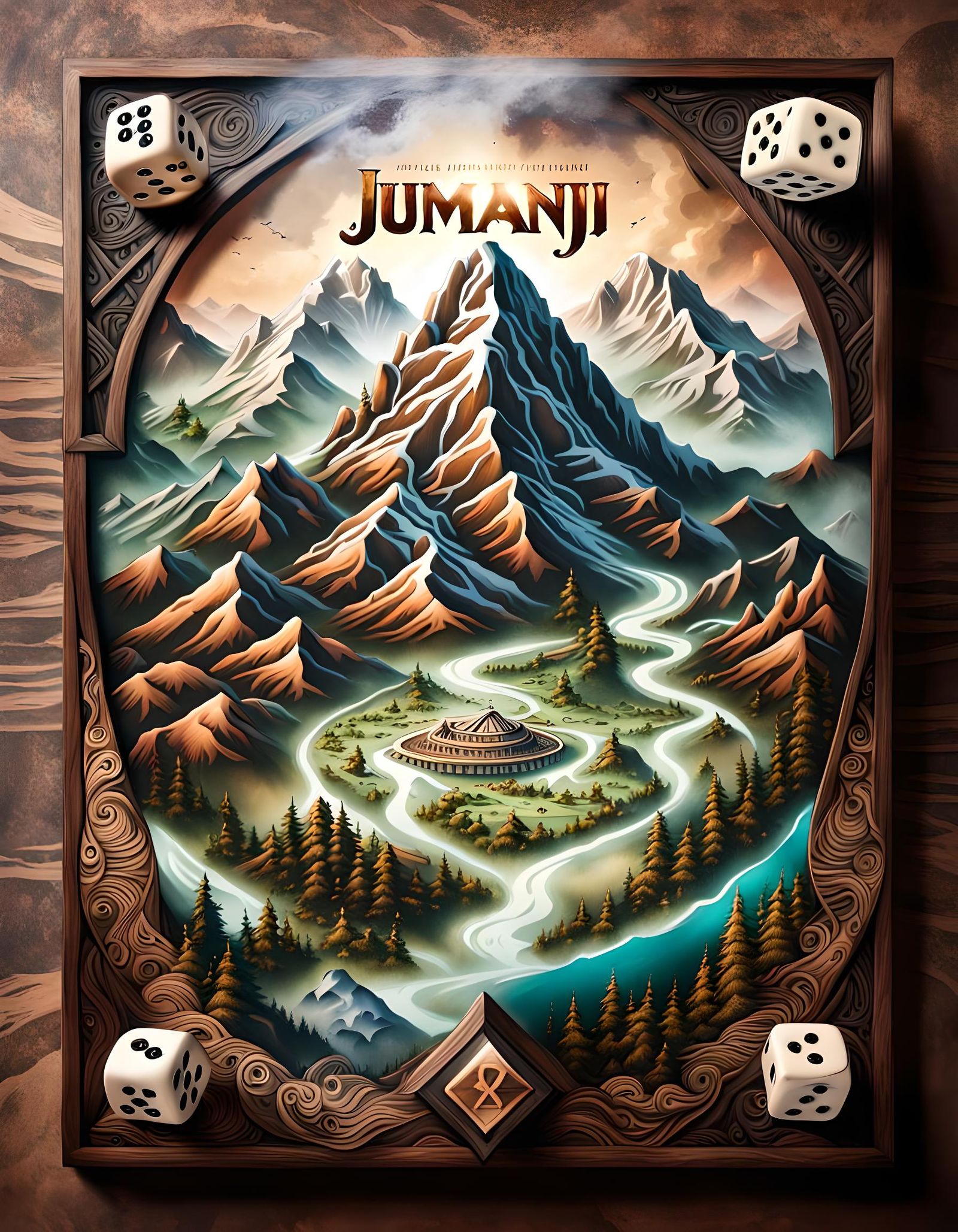 Legend of Jumanji  by @Live4Create