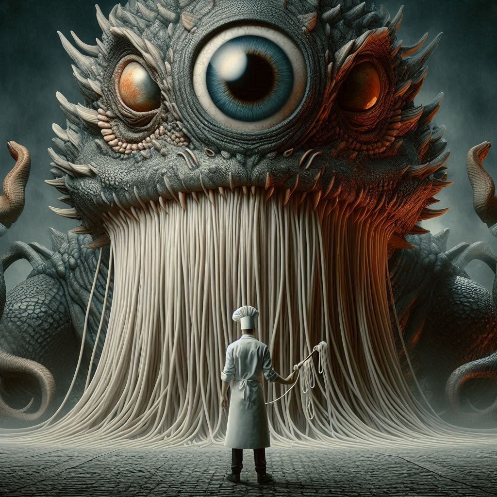 Warrior Chef x Spaghetti Beast