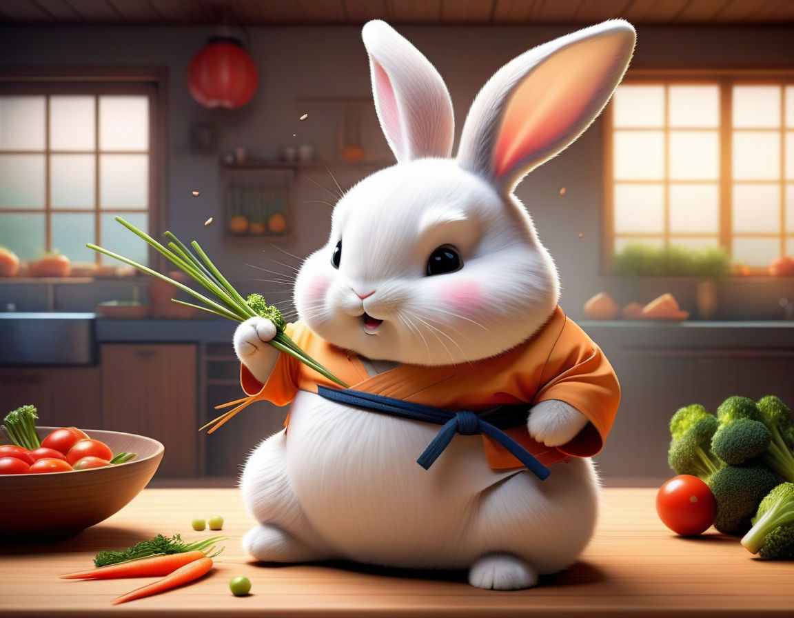 "That green grocer's a liar! These chives are wilted."