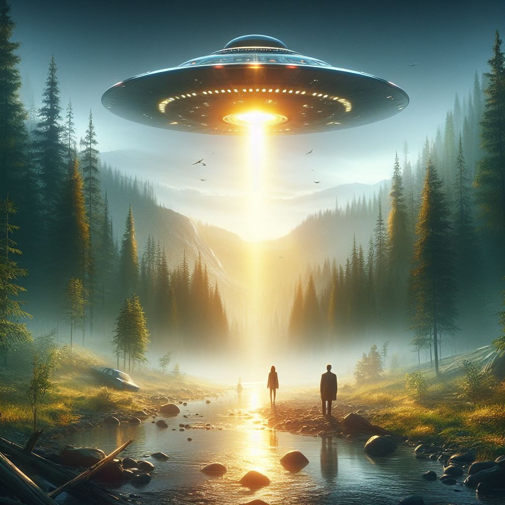 Four great X-Files type UFOs