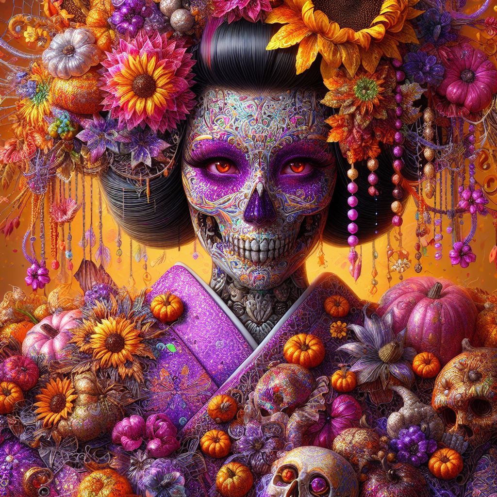 Halloween geisha1