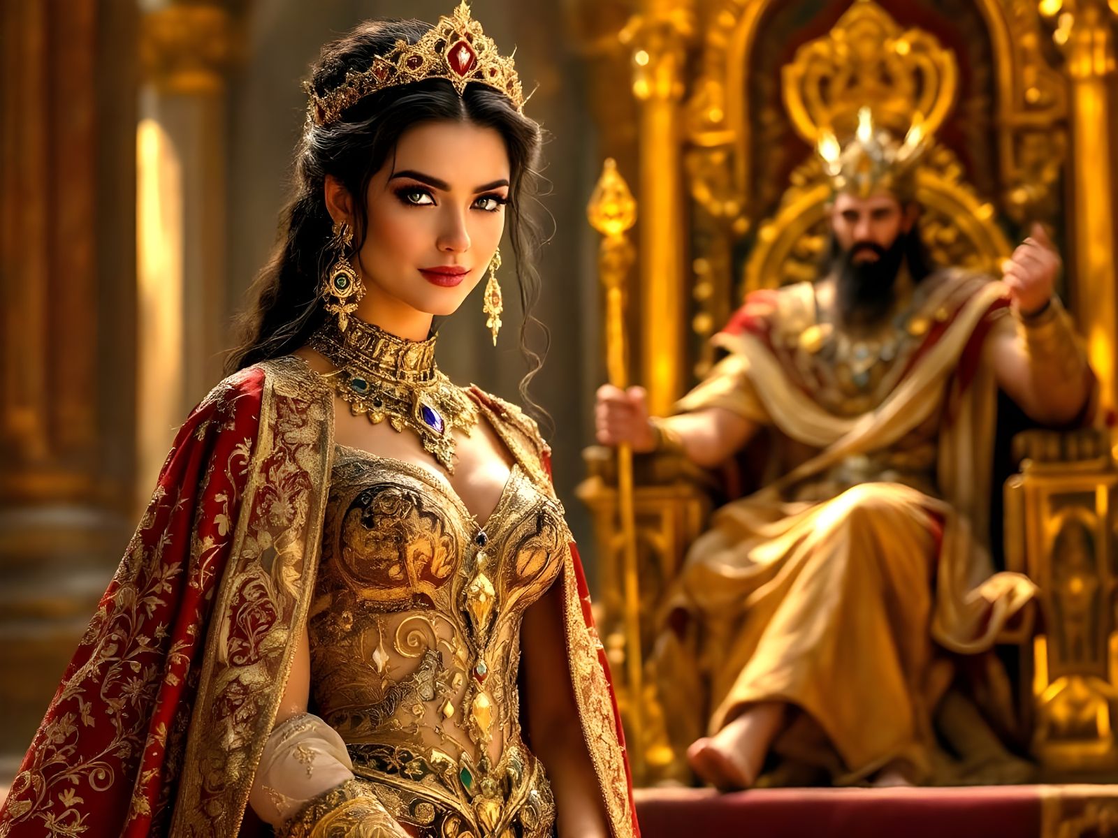 Courageous Queen Esther  by @Gary Murakami