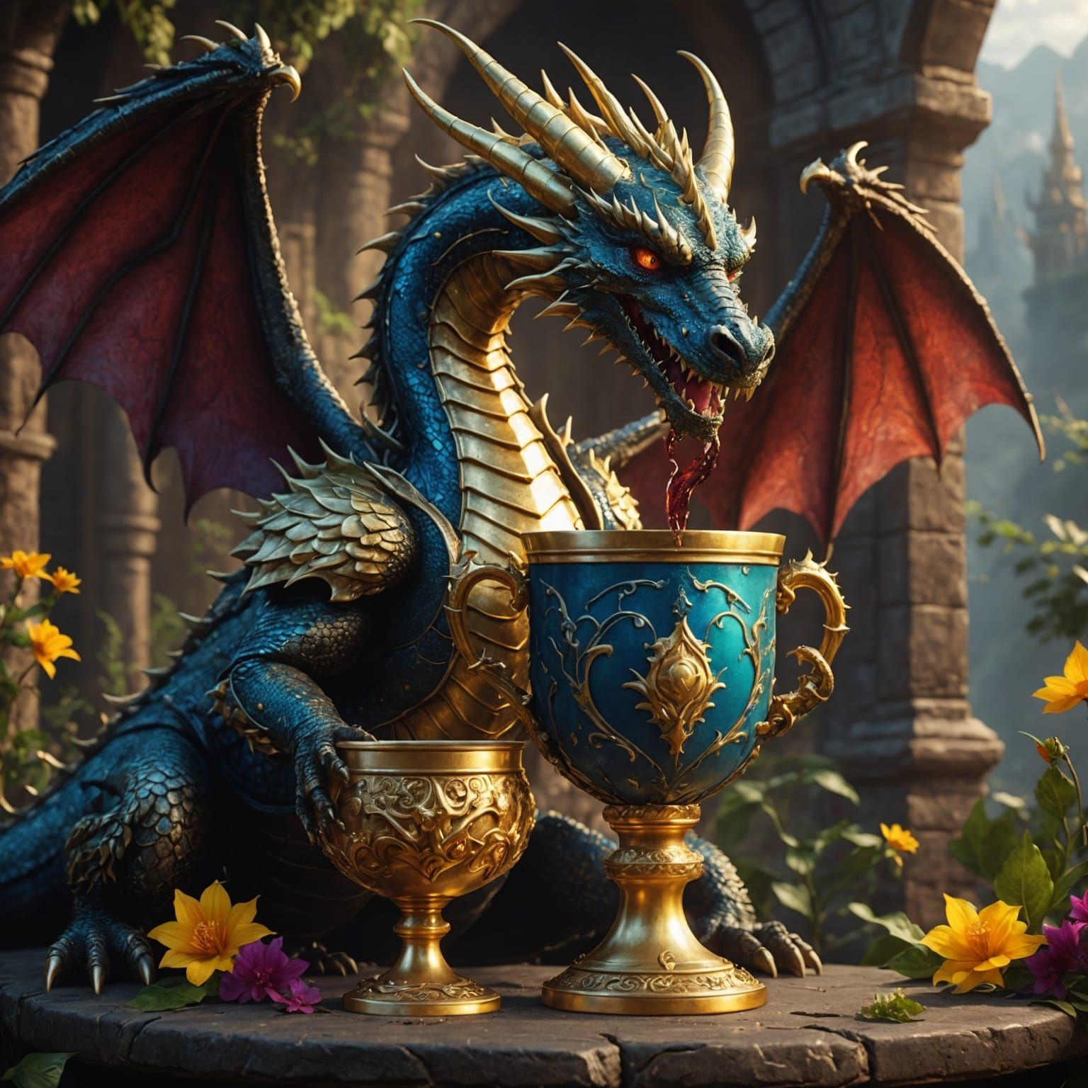 the draconic chalice of the  lord