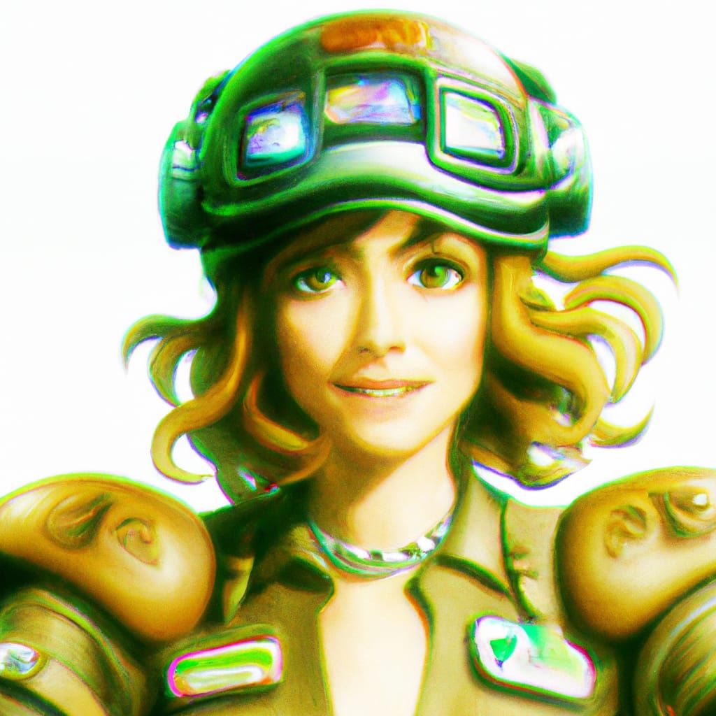 Actress Lori Birdsong as a metal slug character, Character Design and ...