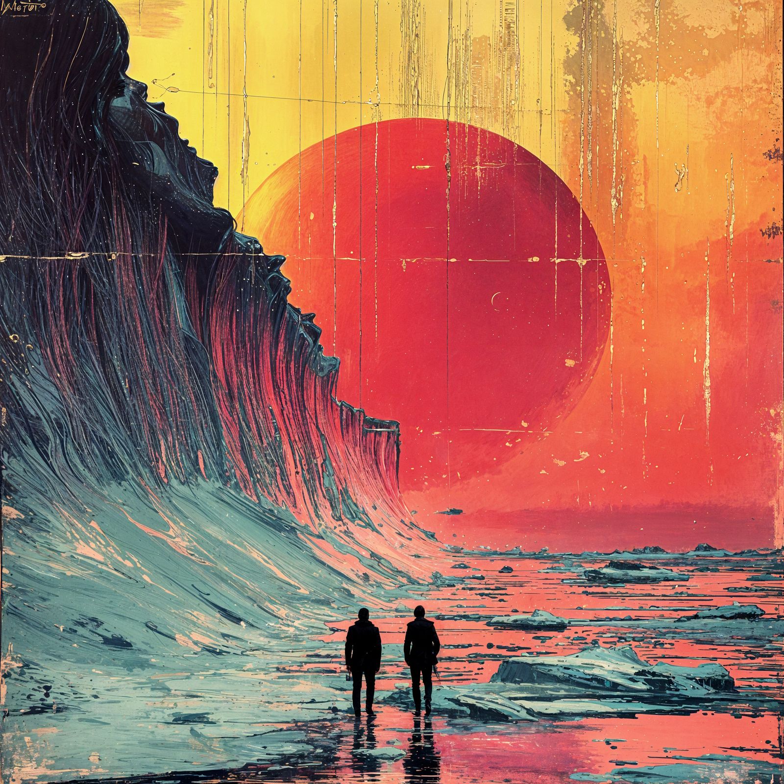 Echoes of a Dying Sun