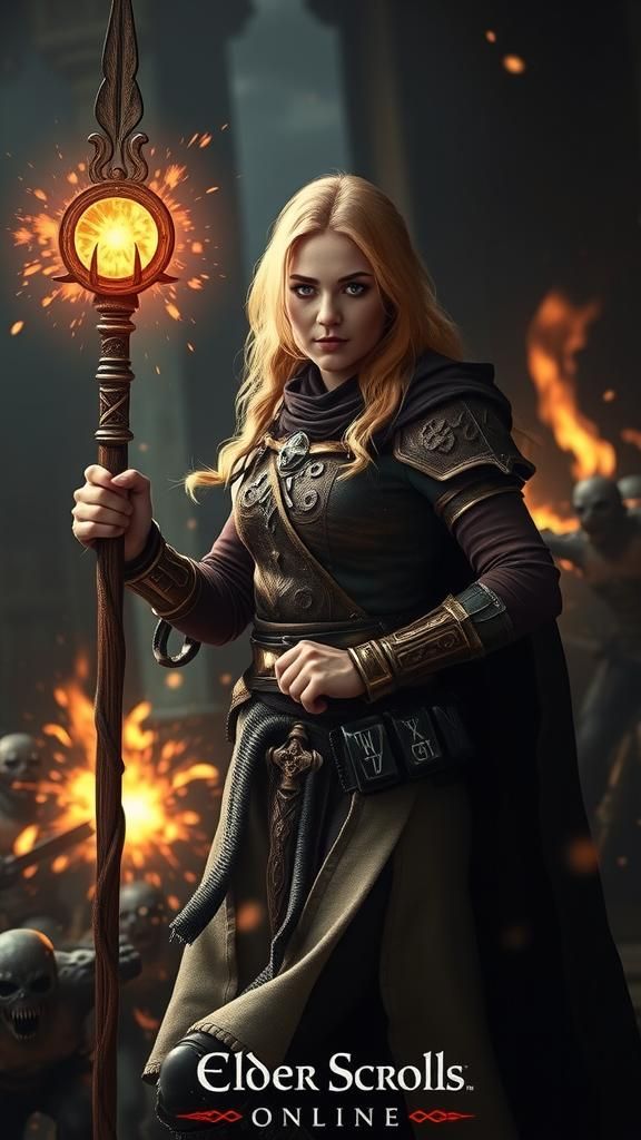 My Templar Healer from ESO  by @JessicaS