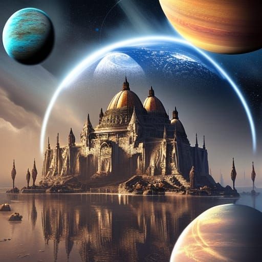 new planet  by @WhiteDog