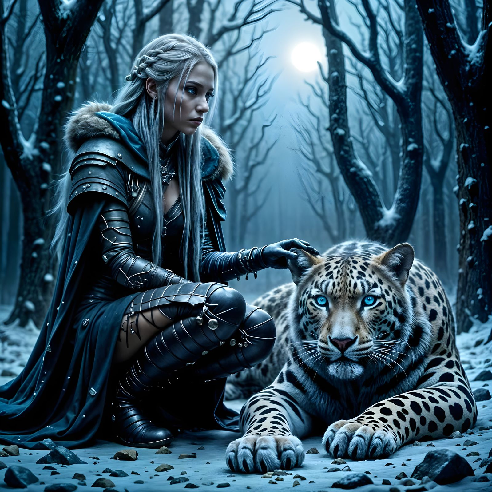 She’s not here to forgive. She’s here to balance the scales  by @Leonor Gewo Fini