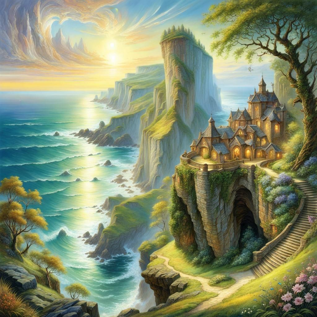 Cliffs and coast