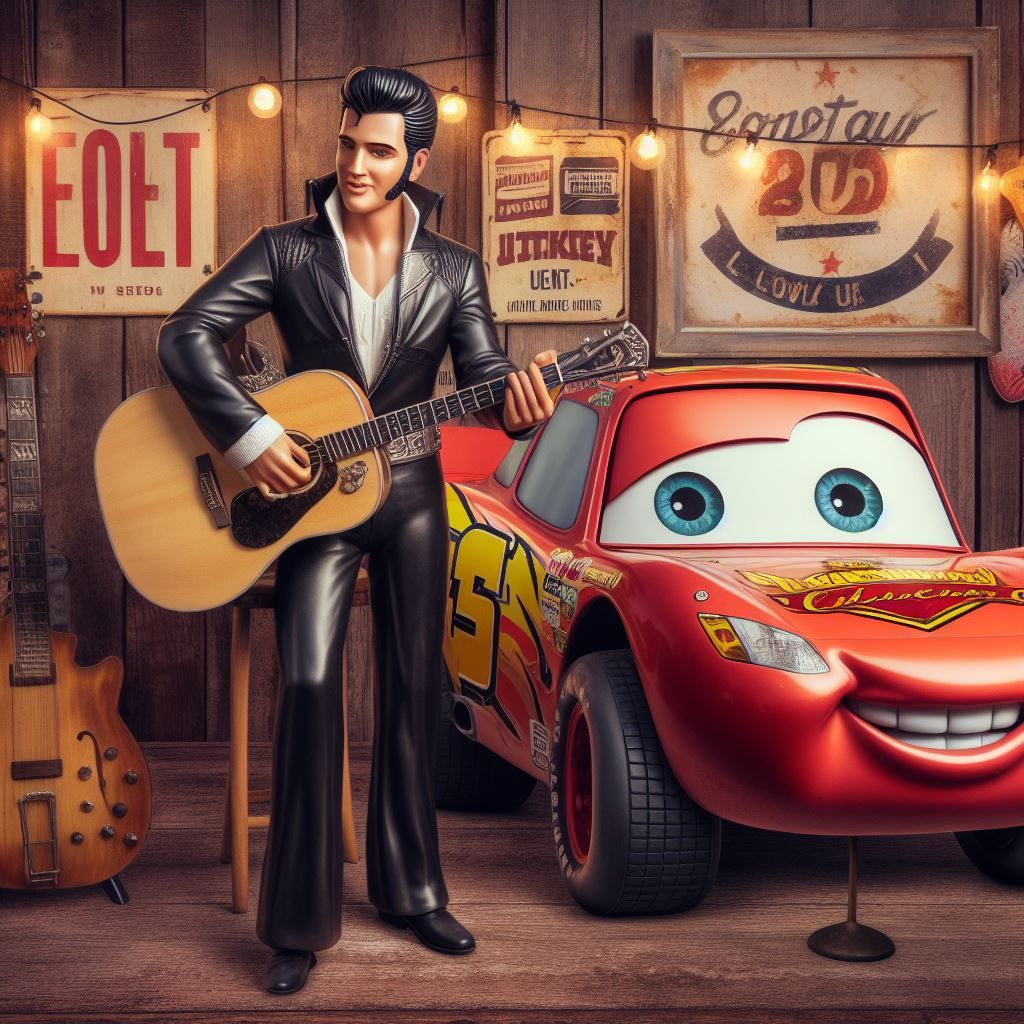 Elvis sings life is a highway