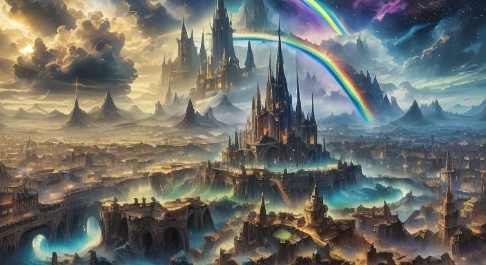 <lora:Aisling:1.0> Aisling

"A vast capital and harbor city located on a massive island, with a central, towering palace that exudes both an...