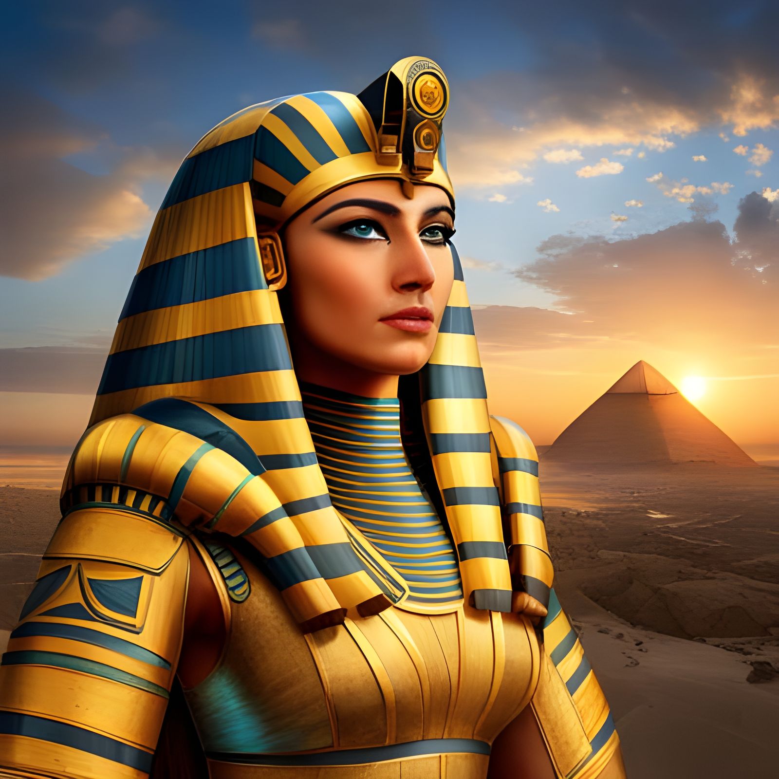 Egyptian Queen - AI Generated Artwork - NightCafe Creator