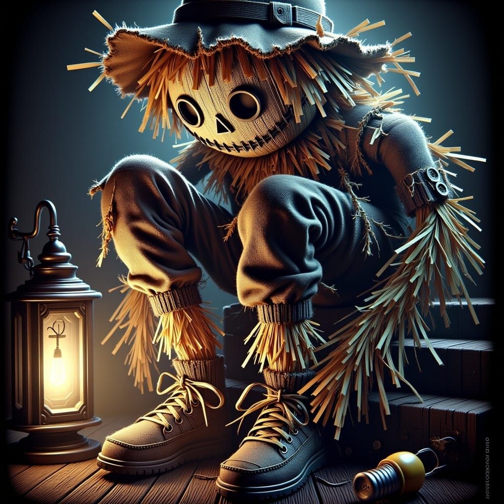 Steampunk Scarecrows