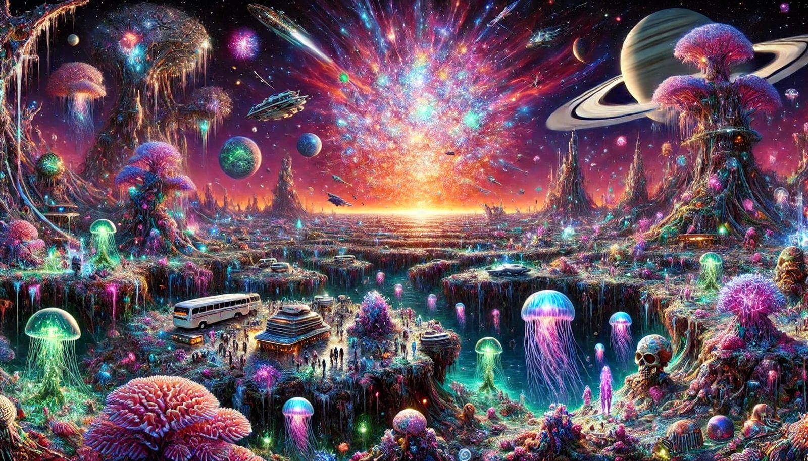 A Star’s Goodbye Tour on the Intergalactic Coral Reef, luxur...