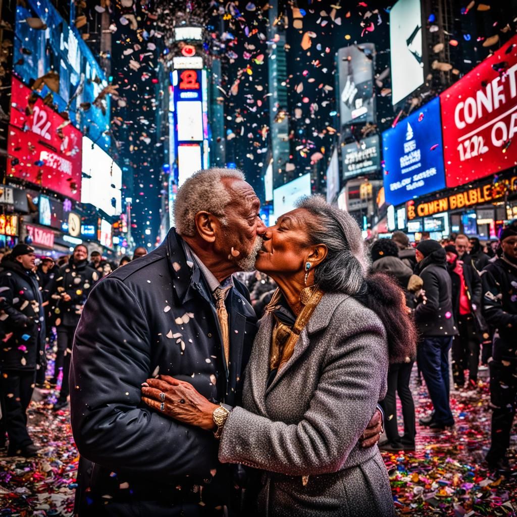 50th New Year's kiss  by @Harry Maybe