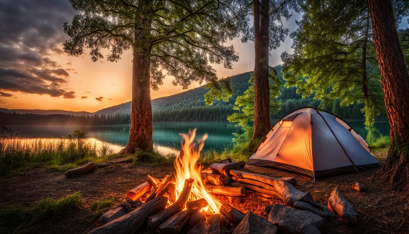 Campsite  by @Ilaadrien