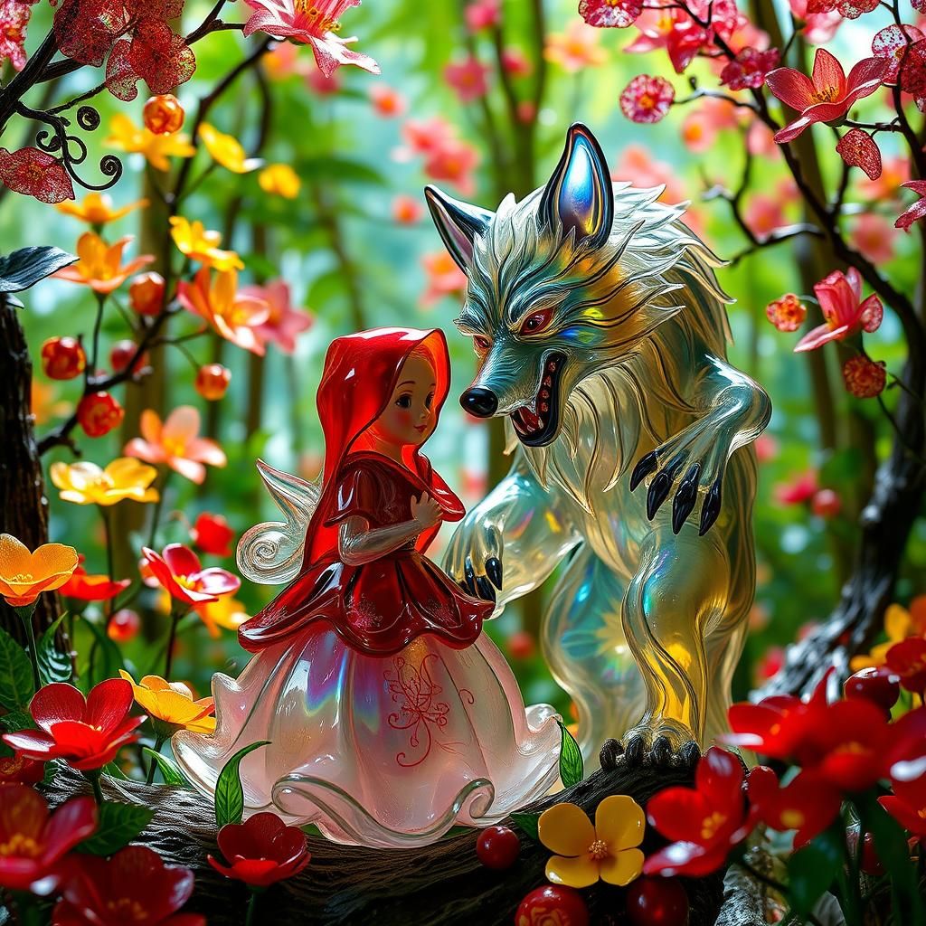 Little Red Riding Hood and the Bid Bad Wolf