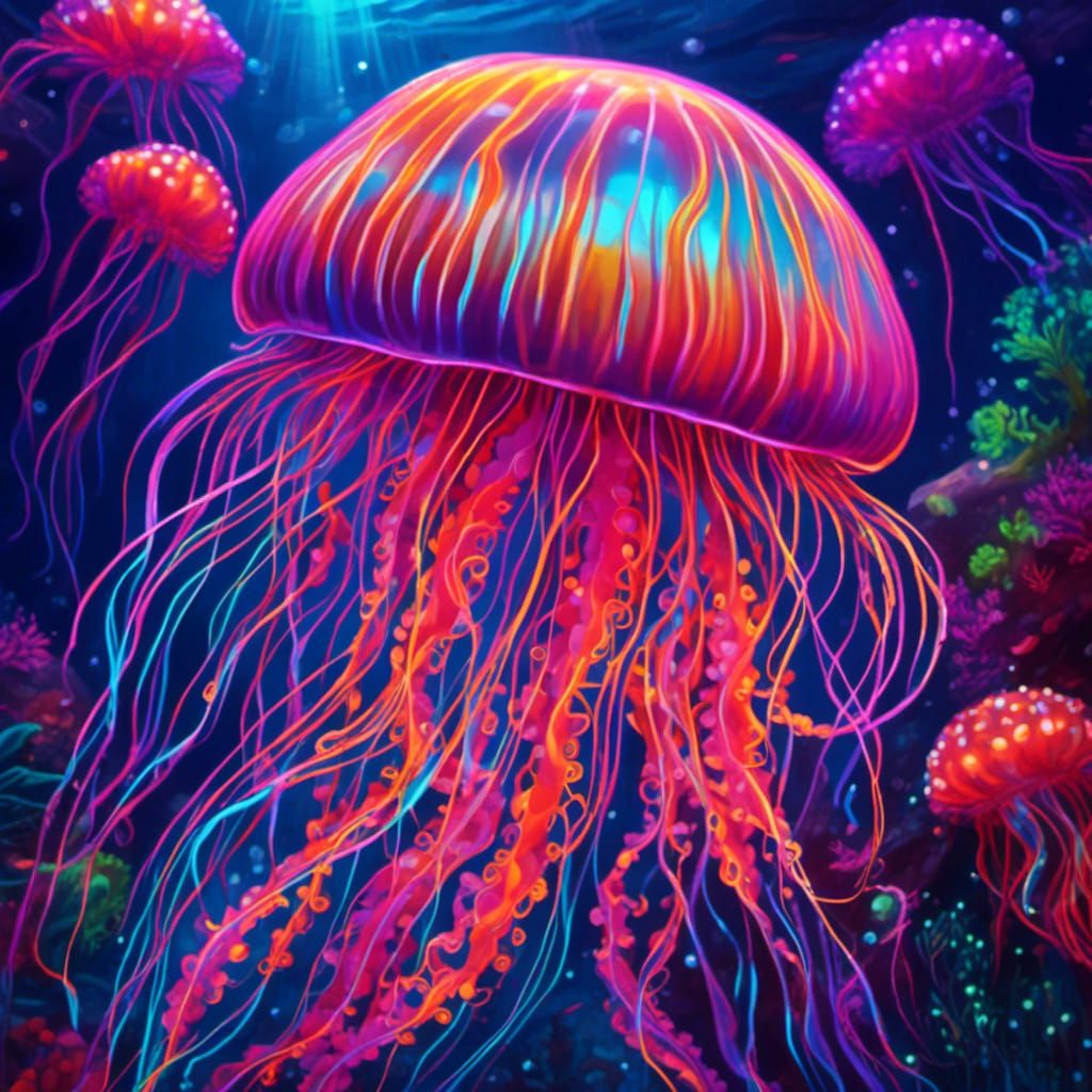 Psychedelic Neon:  EPIC NEON LORA