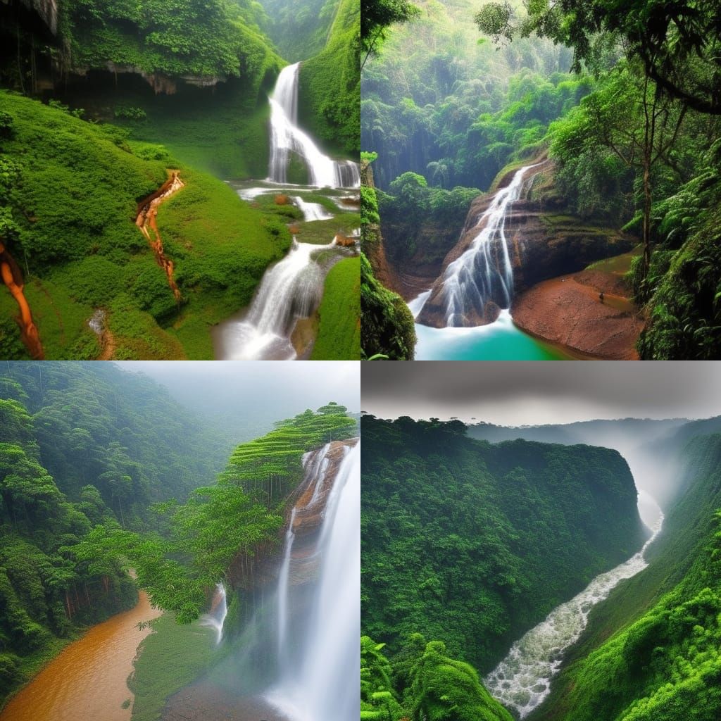 Nature's Wonderland: Emphasize Meghalaya's breathtaking natu...