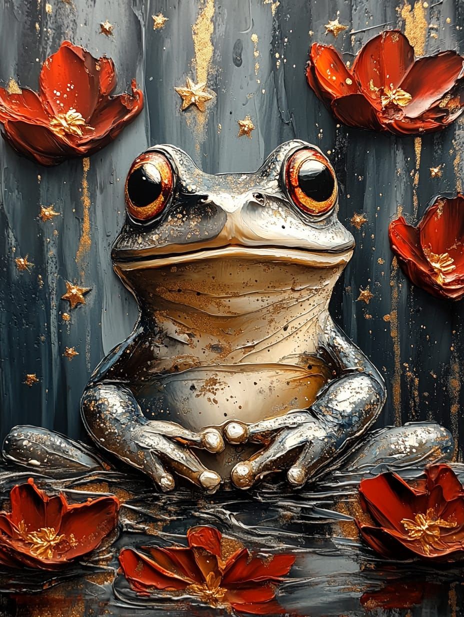 La grenouille  by @Raphaelle