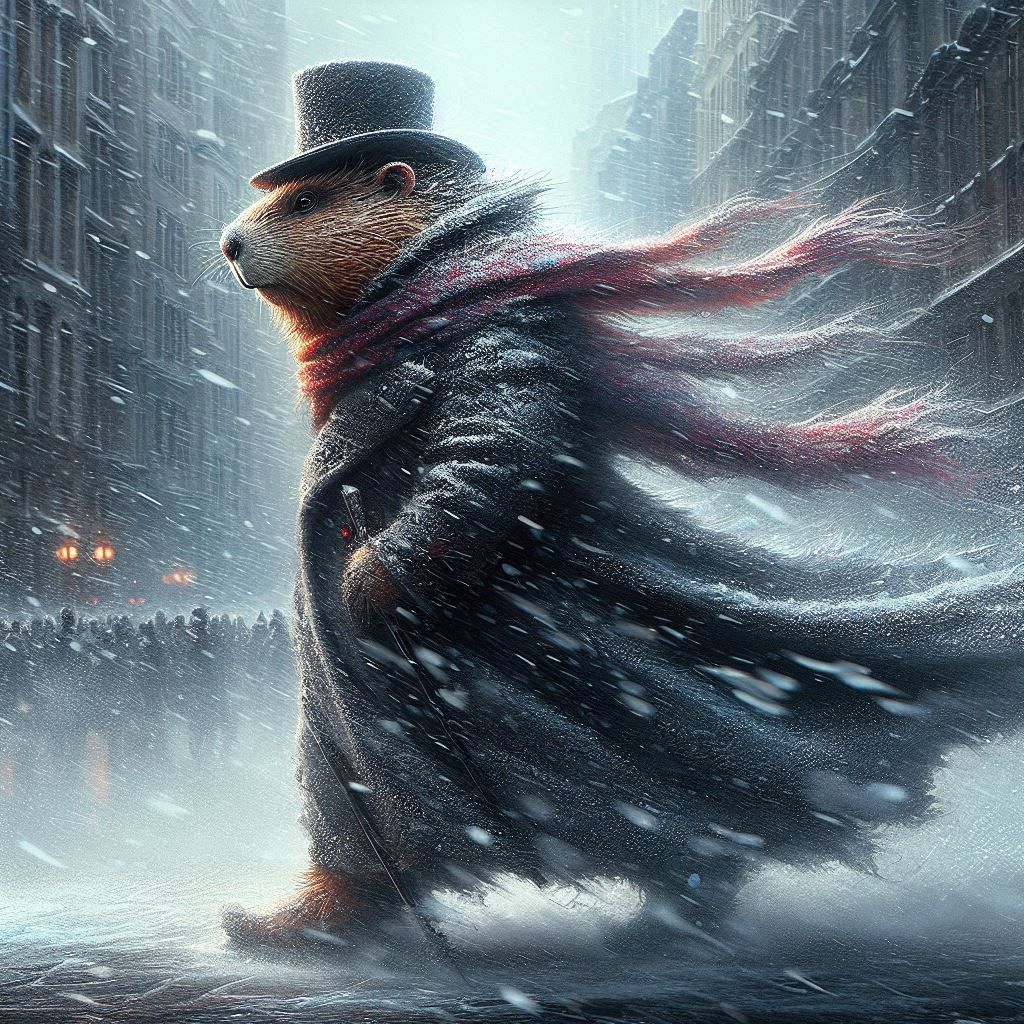 Groundhog in London city
