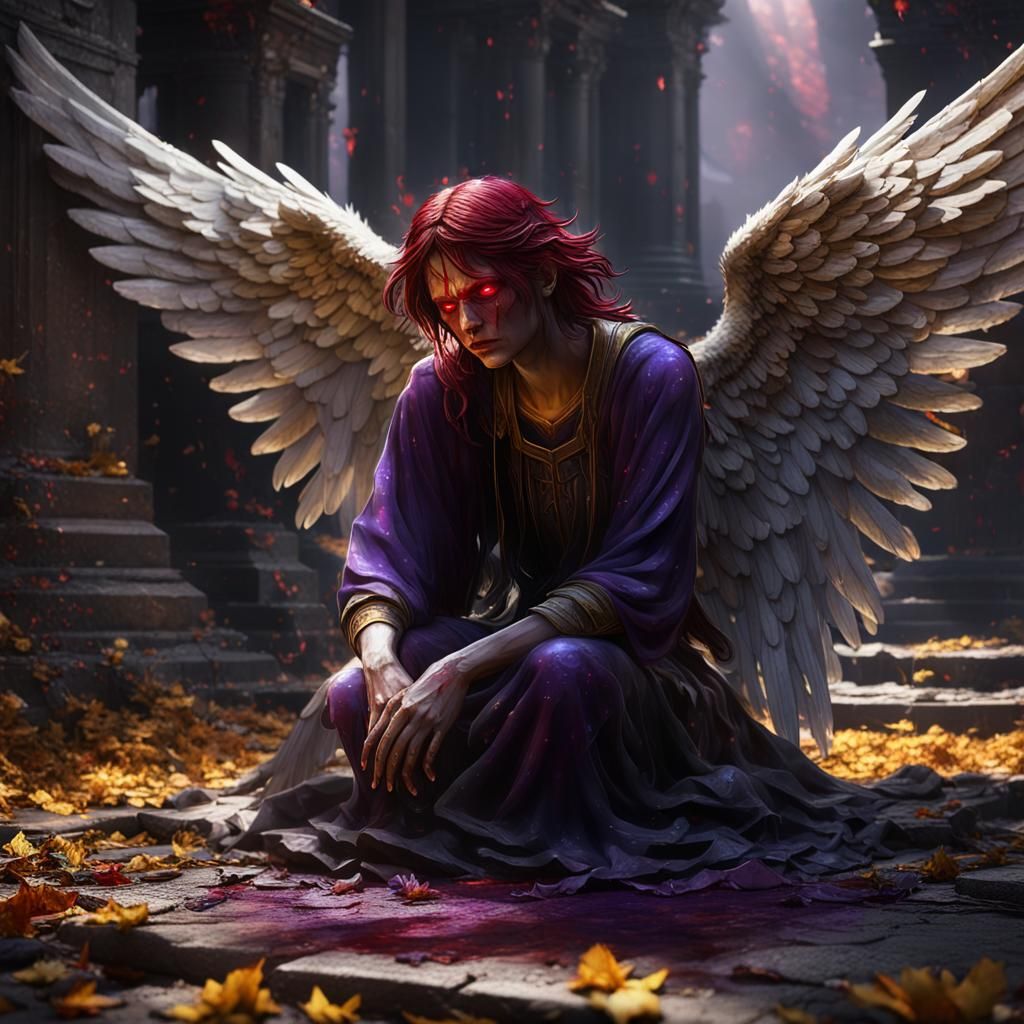 Sorrow's Angel - 13 - AI Generated Artwork - NightCafe Creator