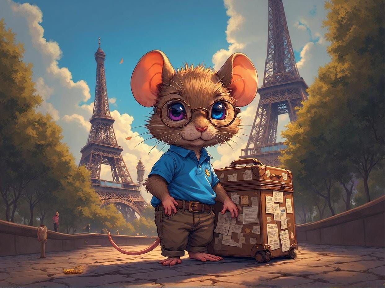 Vacationing Mouse