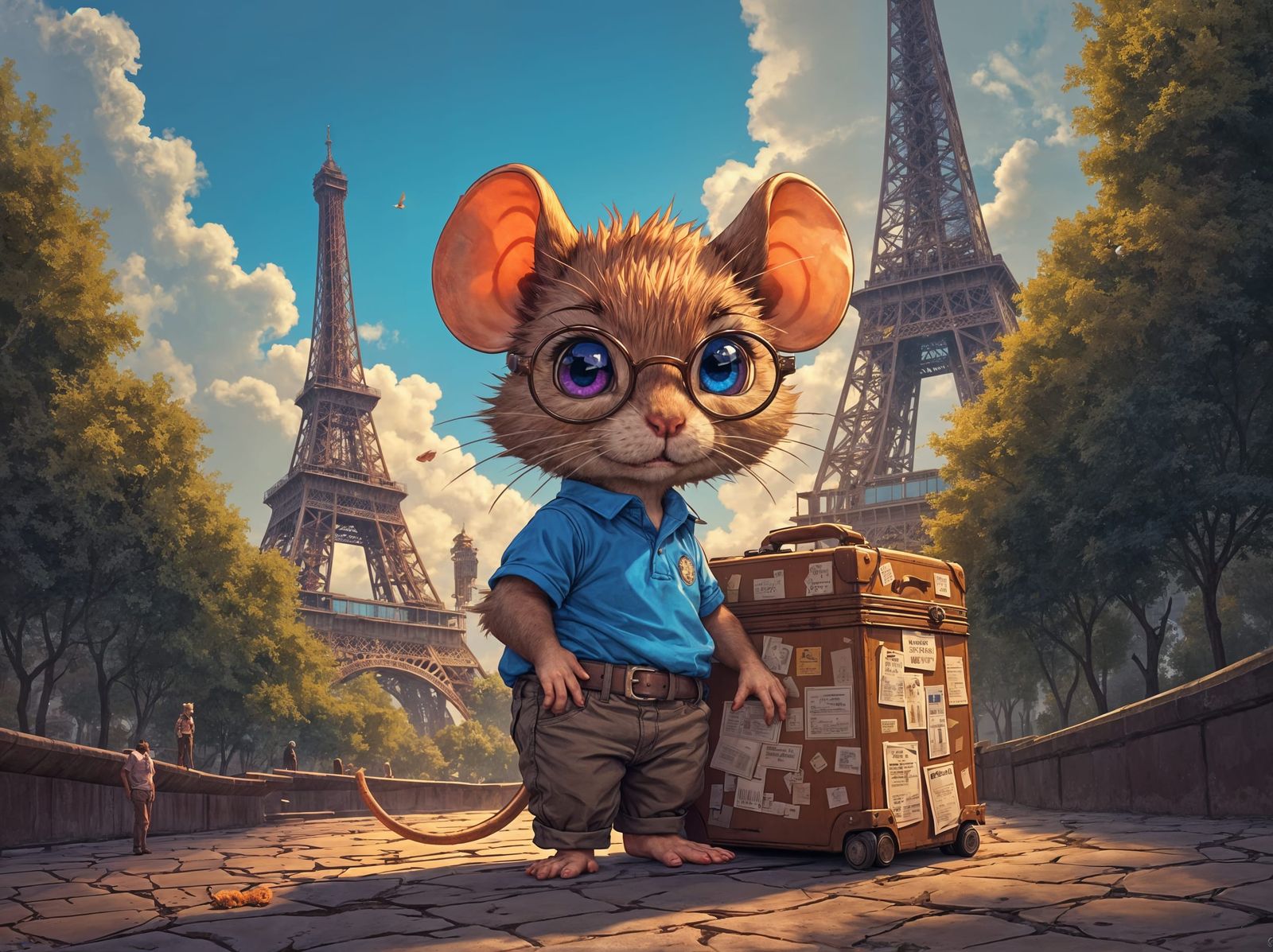 Vacationing Mouse