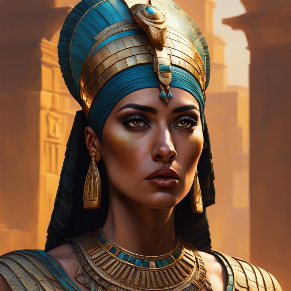 Cleopatra - AI Generated Artwork - NightCafe Creator