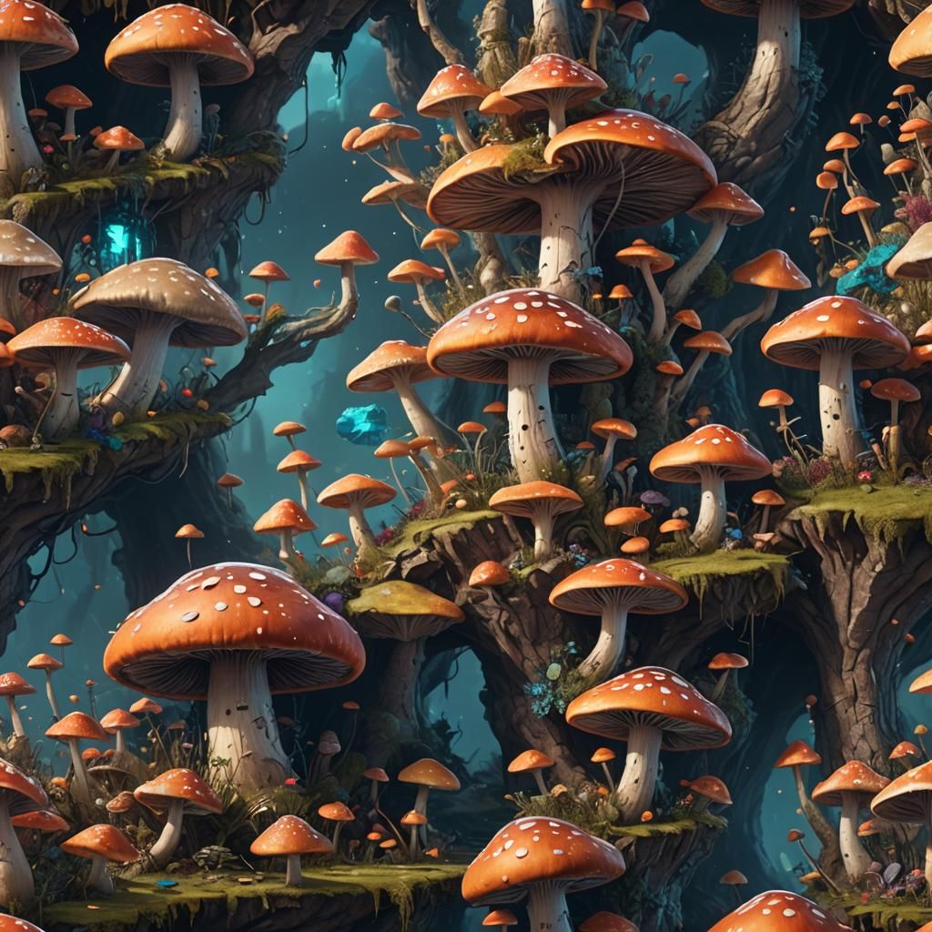 Sqishmellow in the shape of a mushroom