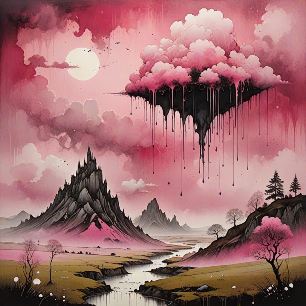 Slowly Melting onto the Landscape  by @Pigfarmer Jr