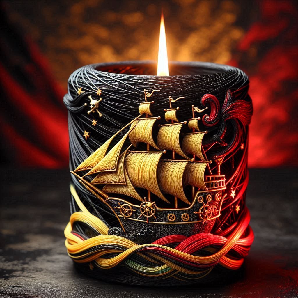 Beautifully Hand-Crafted Pirate Ship 4